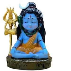 lord bal shiva meditation idol for car dashboard | bal shiva statue for home decor | lord shiva murti for pooja