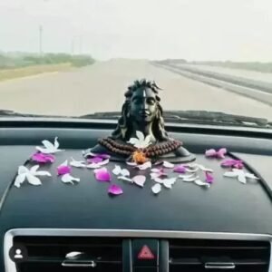 handcrafted adiyogi | shiva god idols statue for car dashboard decorative showpiece